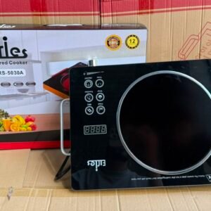 طباخ كهربائي ايريس 3500 وات اسود ضمان 12 شهر