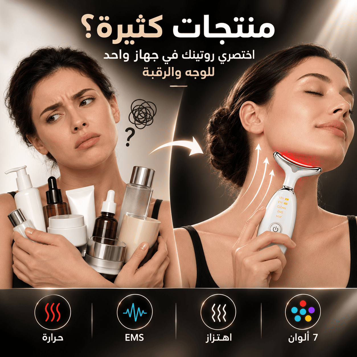 اختصار روتين العناية